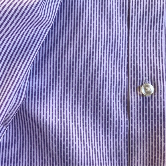 Men’s large light purple button up slim-fit - Picture 2 of 6